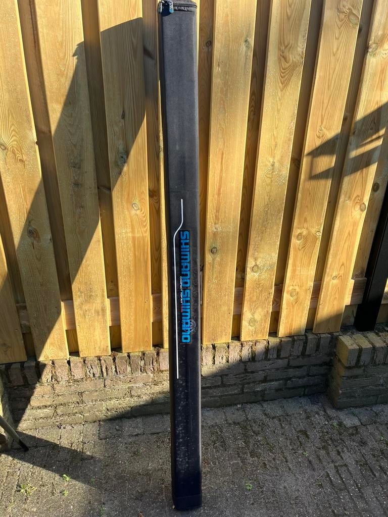 Topset Hardcase Preston met Shimano opschrift 173 cm lang, Ophalen of Verzenden, Zo goed als nieuw, Vaste hengel