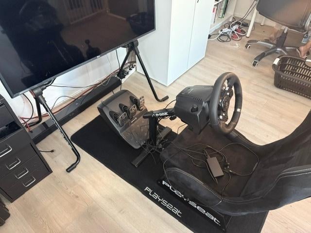Complete race simulator set – tweedehands, in nette staat, Spelcomputers en Games, Games | Overige, Gebruikt, Racen en Vliegen