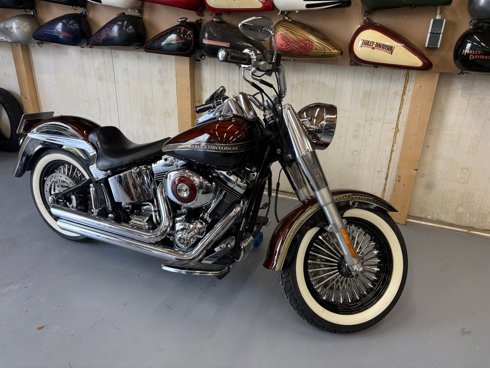 3x Harley Davidson Fatboy Special 2005/2008/2003, Info@harley.con, Harley benelux, 2 cilinders, Harley