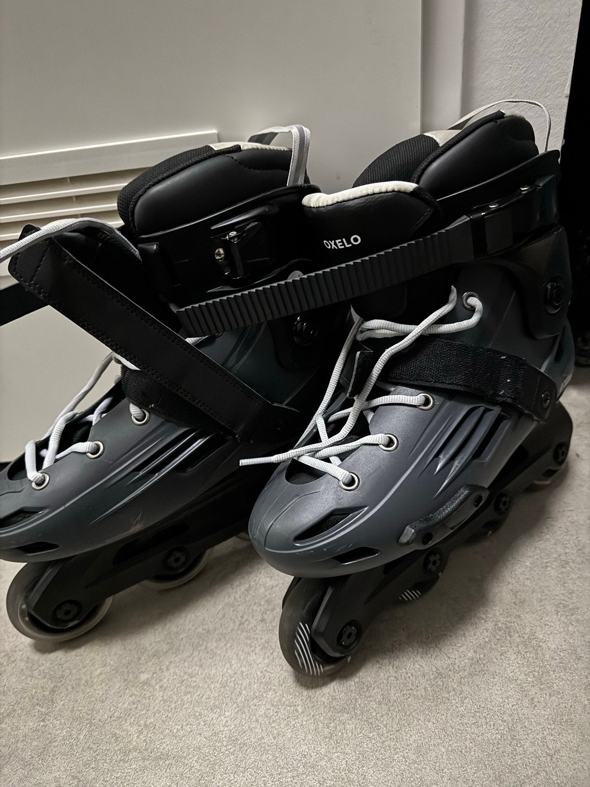 Oxelo Inline Skates - Maat 43-44 - slechts 1x gebruikt!, Overige merken, Heren, Ophalen of Verzenden, Zo goed als nieuw