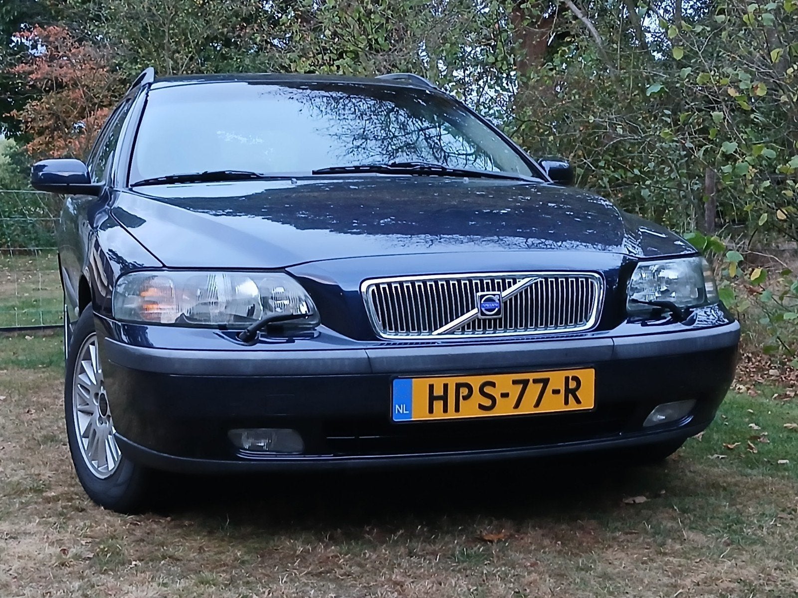 Volvo V70 2.4 140PK 2003 Blauw, Voorwielaandrijving, 1800 kg, Blauw, Stationwagon