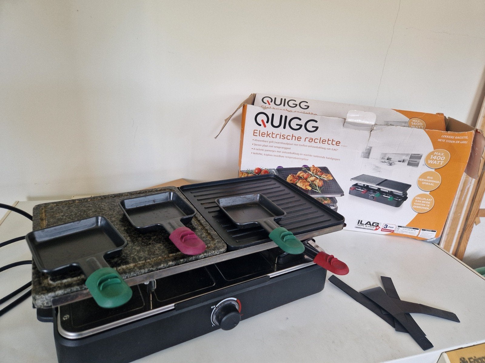 gourmetstel, Ophalen, Gebruikt, 4 t/m 7 personen