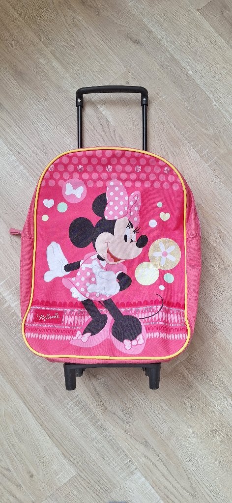 logeer koffertje Minnie mouse, Sieraden, Tassen en Uiterlijk, Gebruikt, Minder dan 50 cm, Ophalen of Verzenden, Minder dan 35 cm
