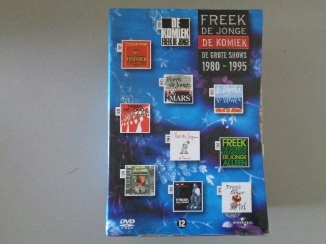 Freek de Jonge - De Komiek - De grote shows 1980-1995, Stand-up of Theatershow, Zo goed als nieuw, Freek de Jonge, Vanaf 12 jaar