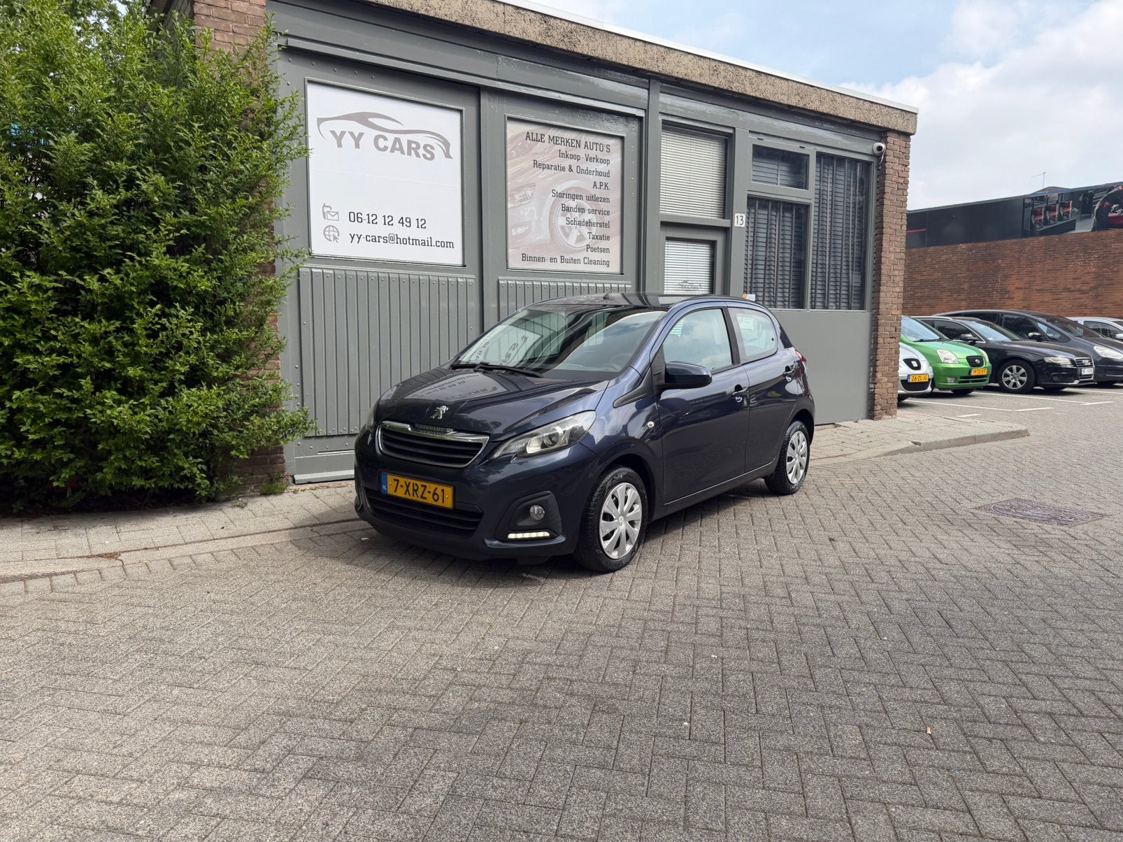 Peugeot 108 1.0 12V E-vti 51KW 5DR 2014 Blauw, Auto's, Peugeot, Voorwielaandrijving, 31 €/maand, Origineel Nederlands, Bedrijf