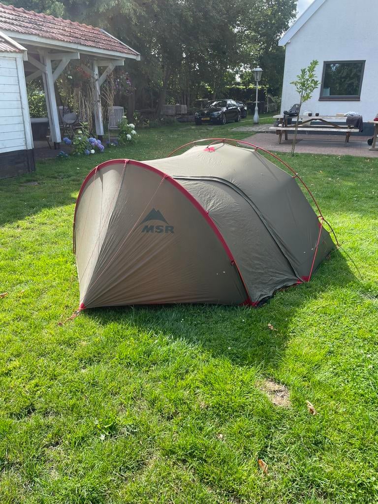 Mrs hubba tour 1. 1 persoons tent, Ophalen of Verzenden, Zo goed als nieuw, Tot en met 2