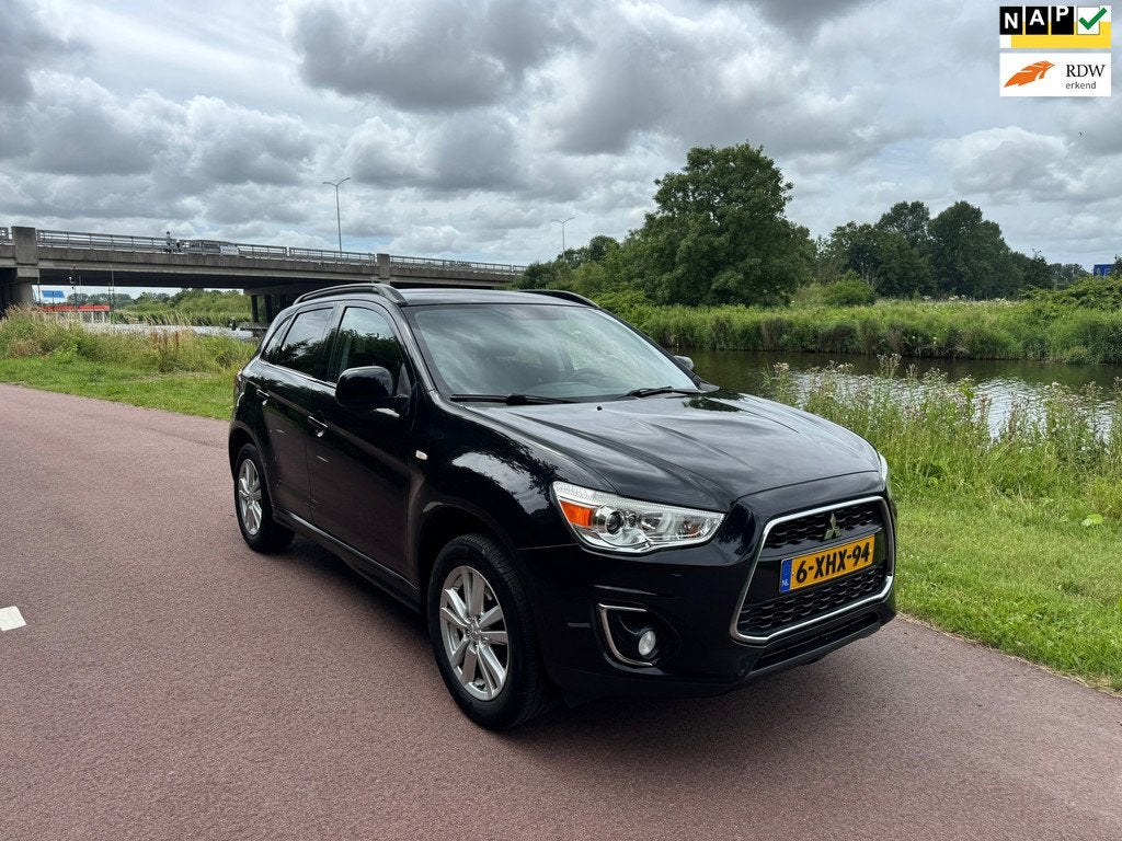 Mitsubishi ASX 1.6 Cleartec Invite+ |Airco|Trekh.|Goed onder, Auto's, Mitsubishi, Voorwielaandrijving, Euro 5, Stof, Gebruikt