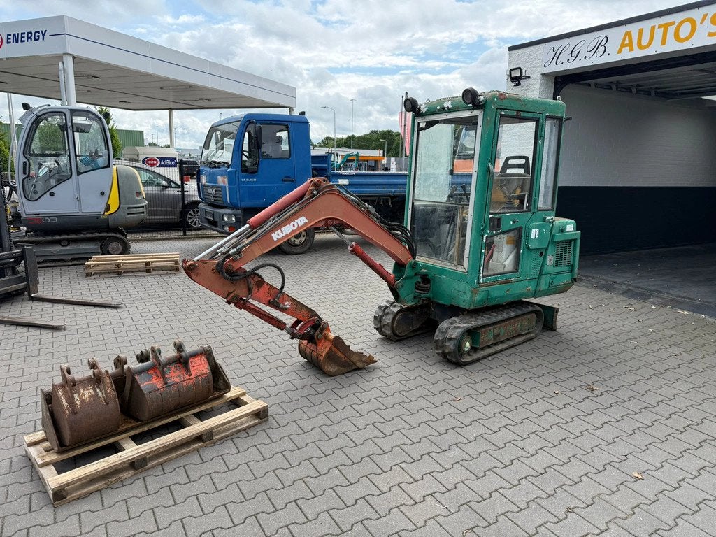 Kubota KX 41-1 (bj 1992), Kraan