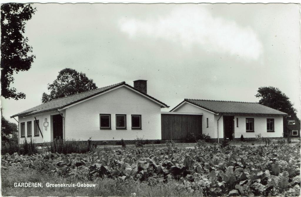 Garderen – Groenekruis-Gebouw., Ophalen of Verzenden, 1960 tot 1980, Ongelopen, Gelderland