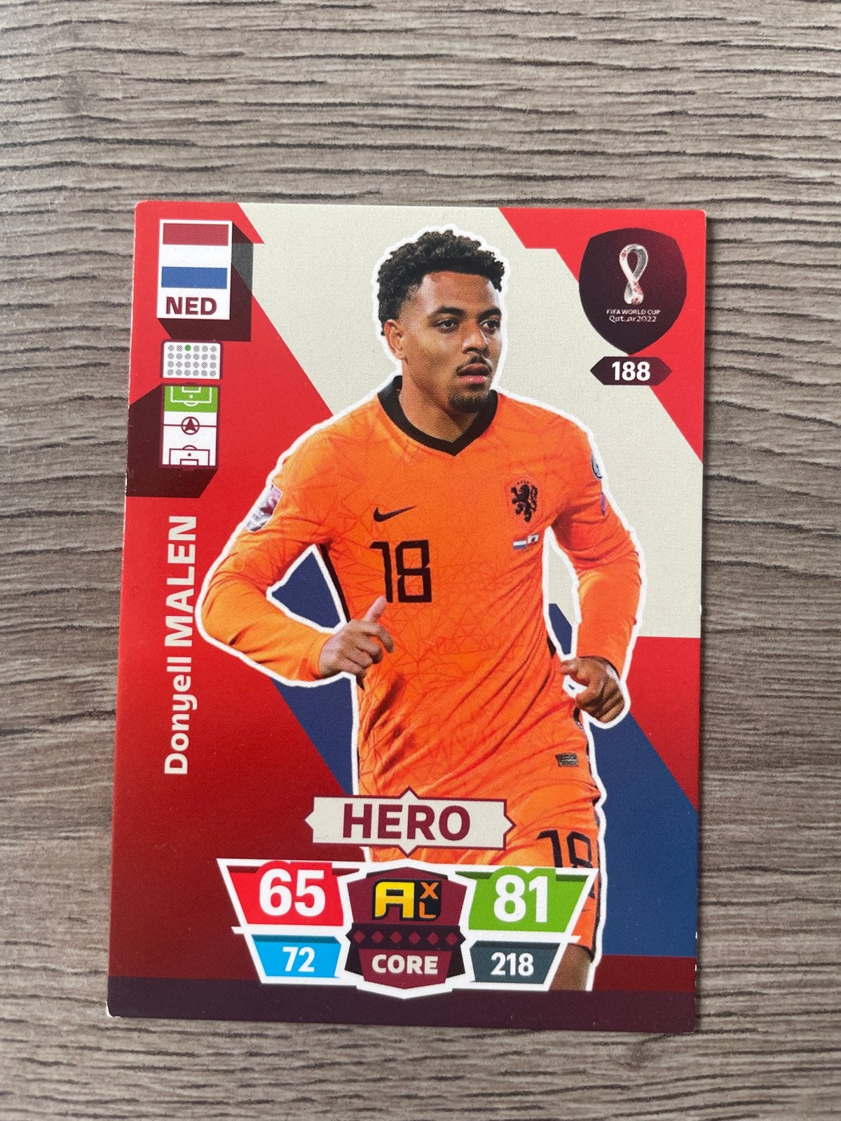 Donnyell Malen Hero Spelerskaart FIFA World Cup Qatar 2022, Verzamelen, Ophalen of Verzenden, Zo goed als nieuw, Overige binnenlandse clubs