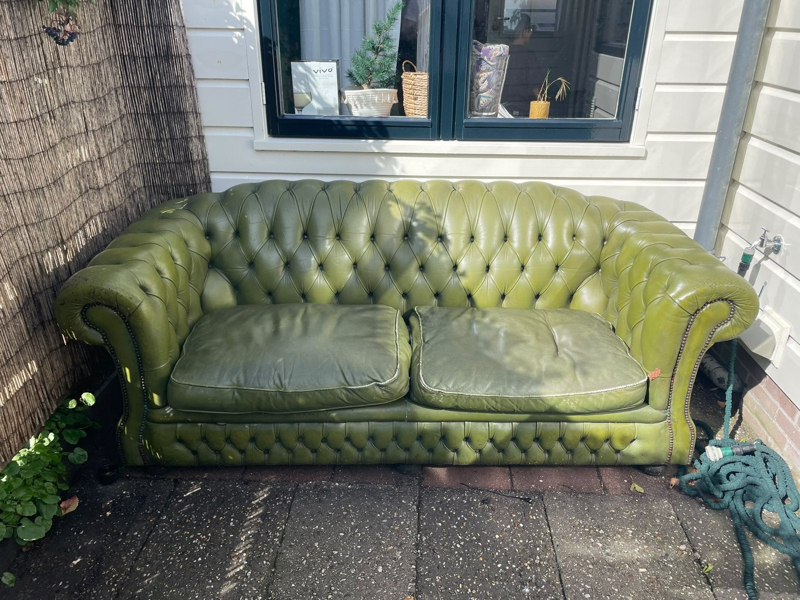 Echte Chesterfield, Ophalen, Gebruikt, 75 tot 100 cm, Minder dan 150 cm