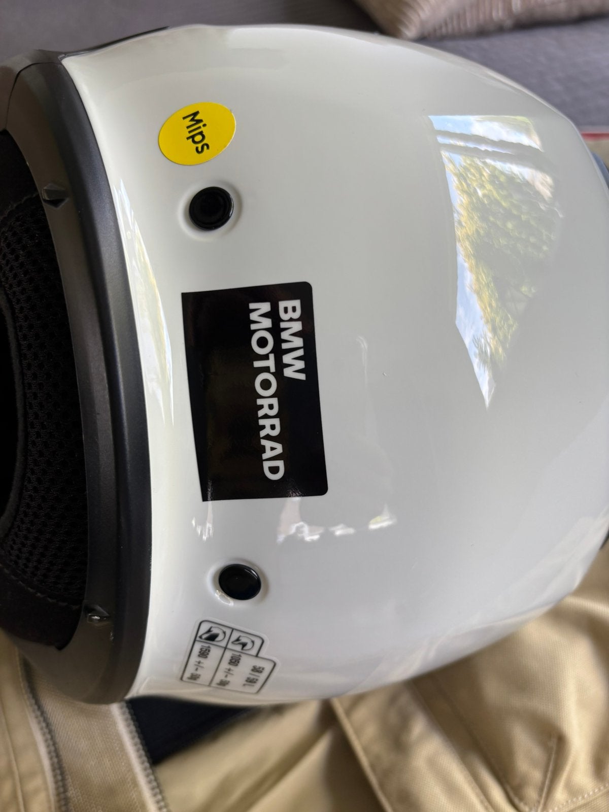 Motor kleding en helm, beide BMW. Zo goed als nieuw, Motoren, Ophalen, Tweedehands, Heren