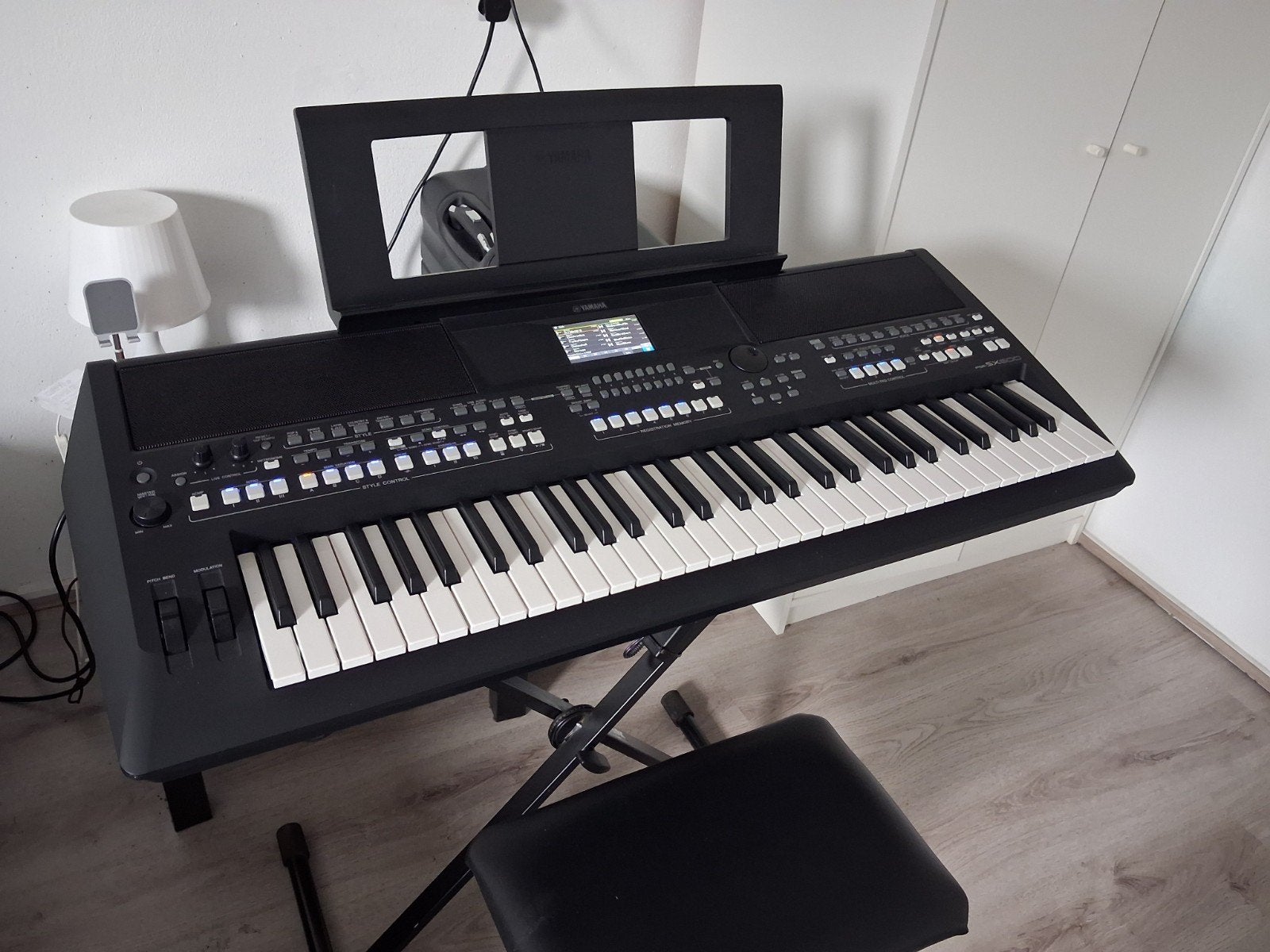 Yamaha PSR-SX600 Keyboard - Zo goed als nieuw, Ophalen