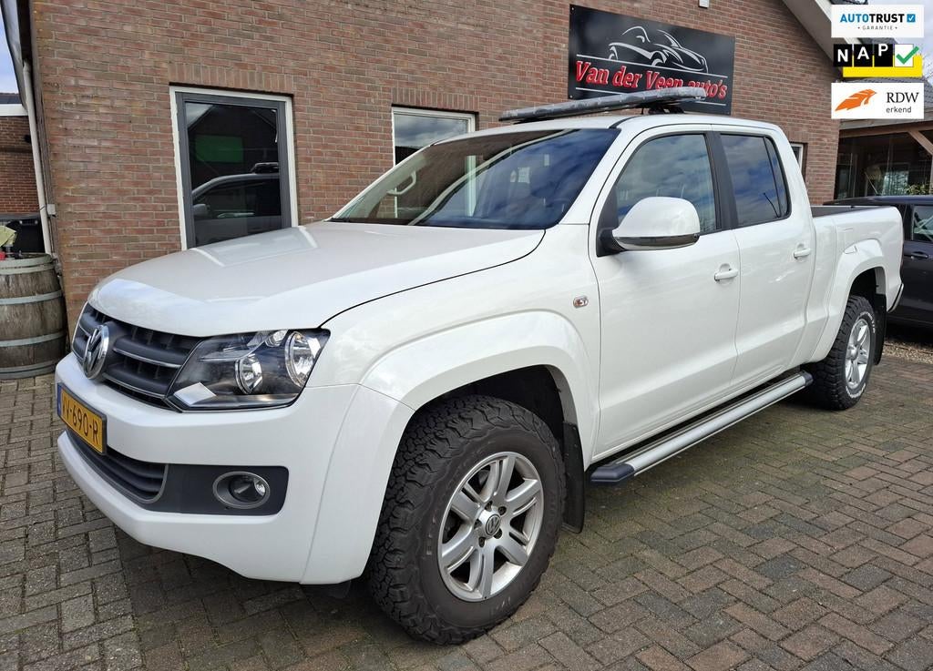 Volkswagen Amarok 2.0 TDI 4Motion Dubbel Cabine 5 pers Highl, Automaat, Euro 5, Stof, Gebruikt
