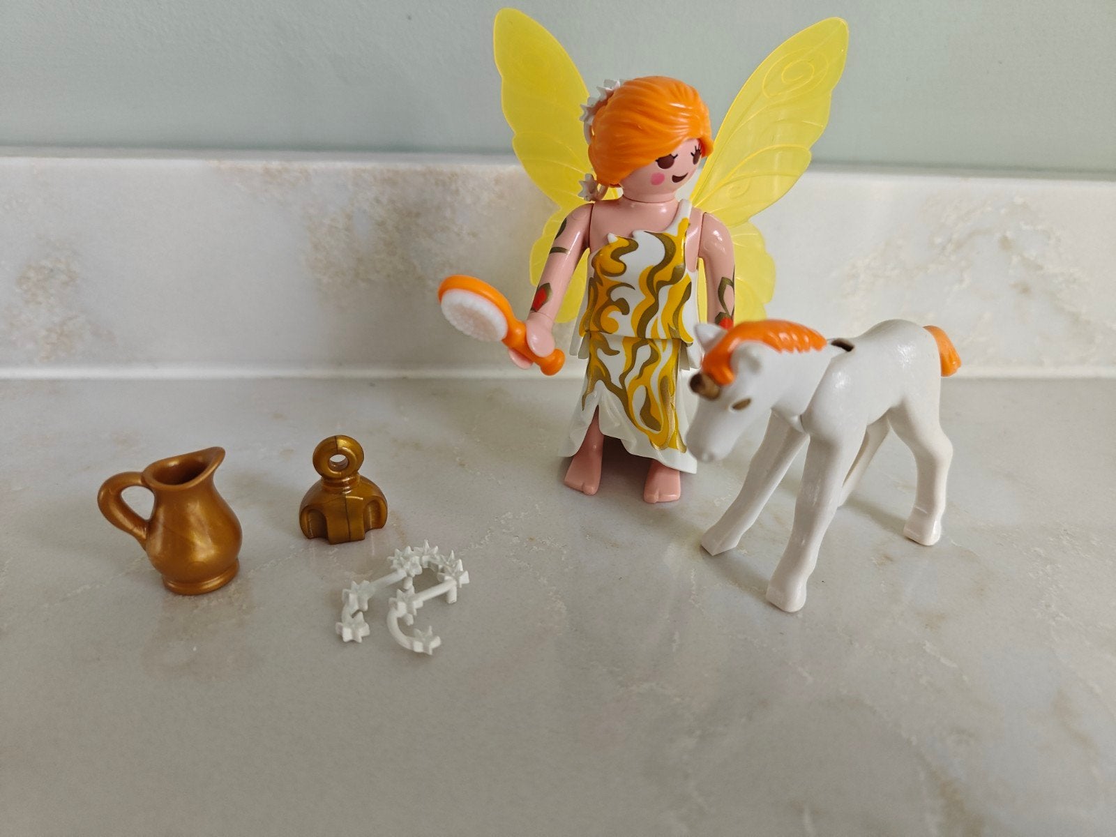 Playmobil Fee met Eenhoorn en Accessoires, Ophalen of Verzenden, Zo goed als nieuw