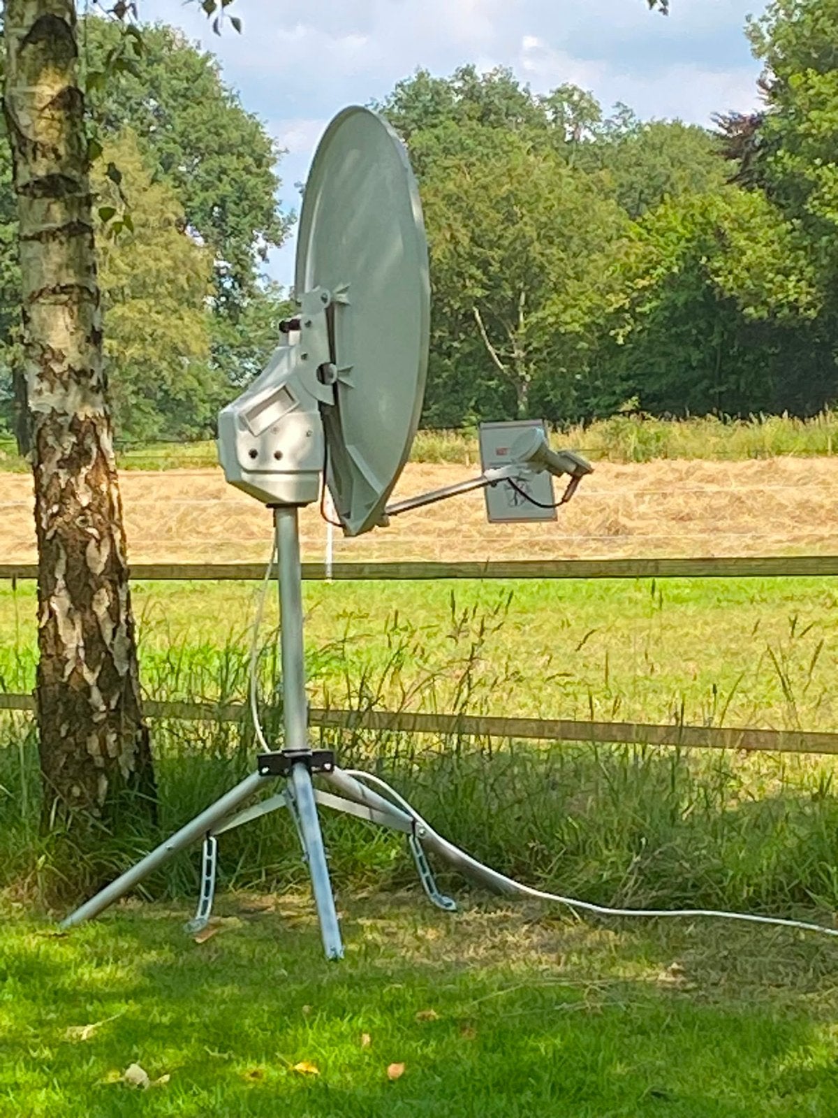Travel Vision Zelfzoekende Satellietschotel R 6 Duo, Audio, Tv en Foto, Schotelantennes, Ophalen, Gebruikt, (Schotel)antenne, Overige merken