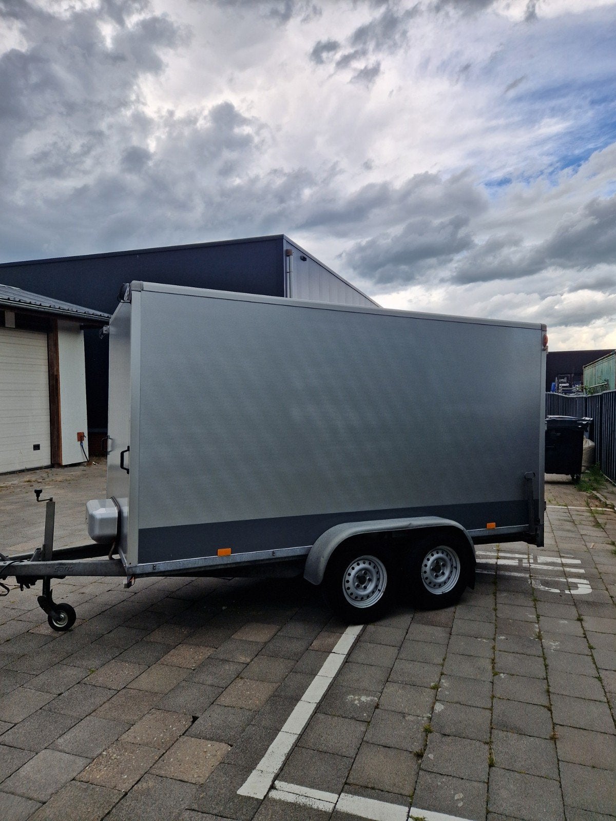 Gesloten  aanhanger, Auto diversen, Aanhangers en Bagagewagens, Ophalen of Verzenden