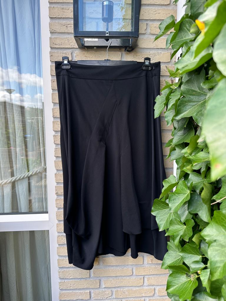 Sandwich lange rok | zwart | maat 44, Zwart, Maat 42/44 (L), Ophalen of Verzenden, Zo goed als nieuw