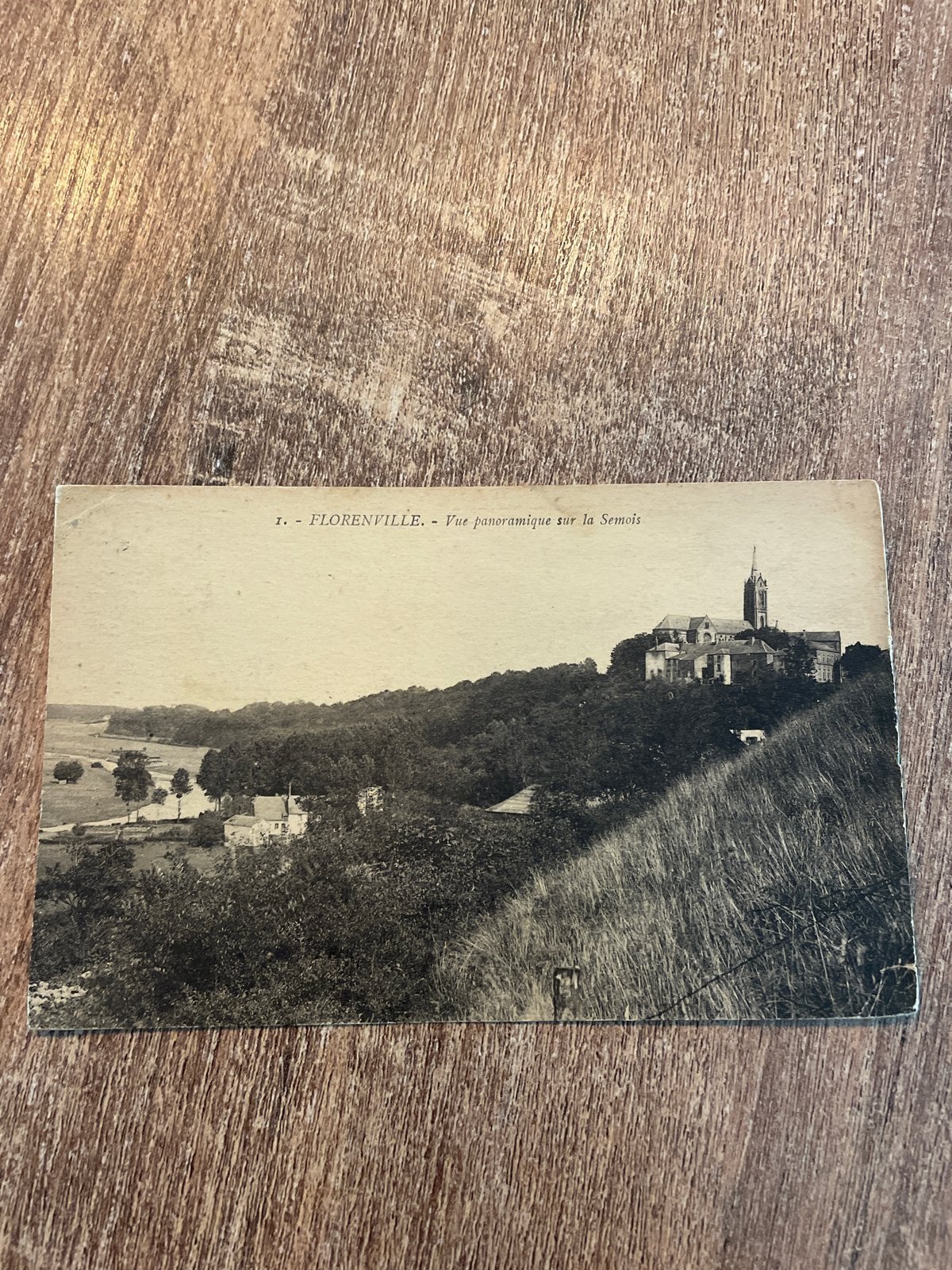 Oude postkaart Florenville - Vue panoramique sur la Semois, Verzamelen, Ophalen of Verzenden, 1920 tot 1940, Gelopen, Luxemburg
