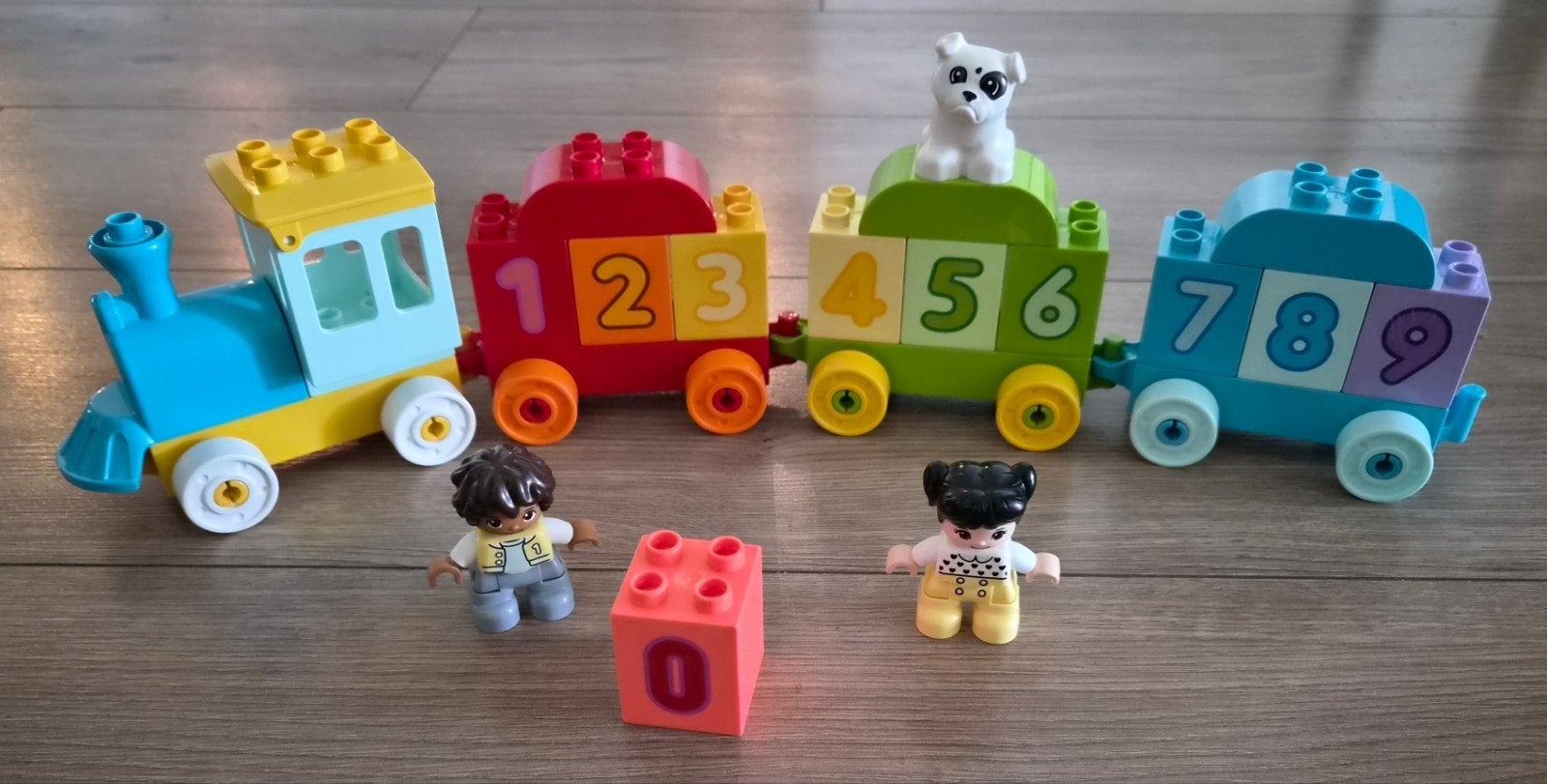 Lego Duplo 10954 Nummertrein - Leren Tellen, Inclusief instructies, Ophalen of Verzenden, Zo goed als nieuw, Duplo