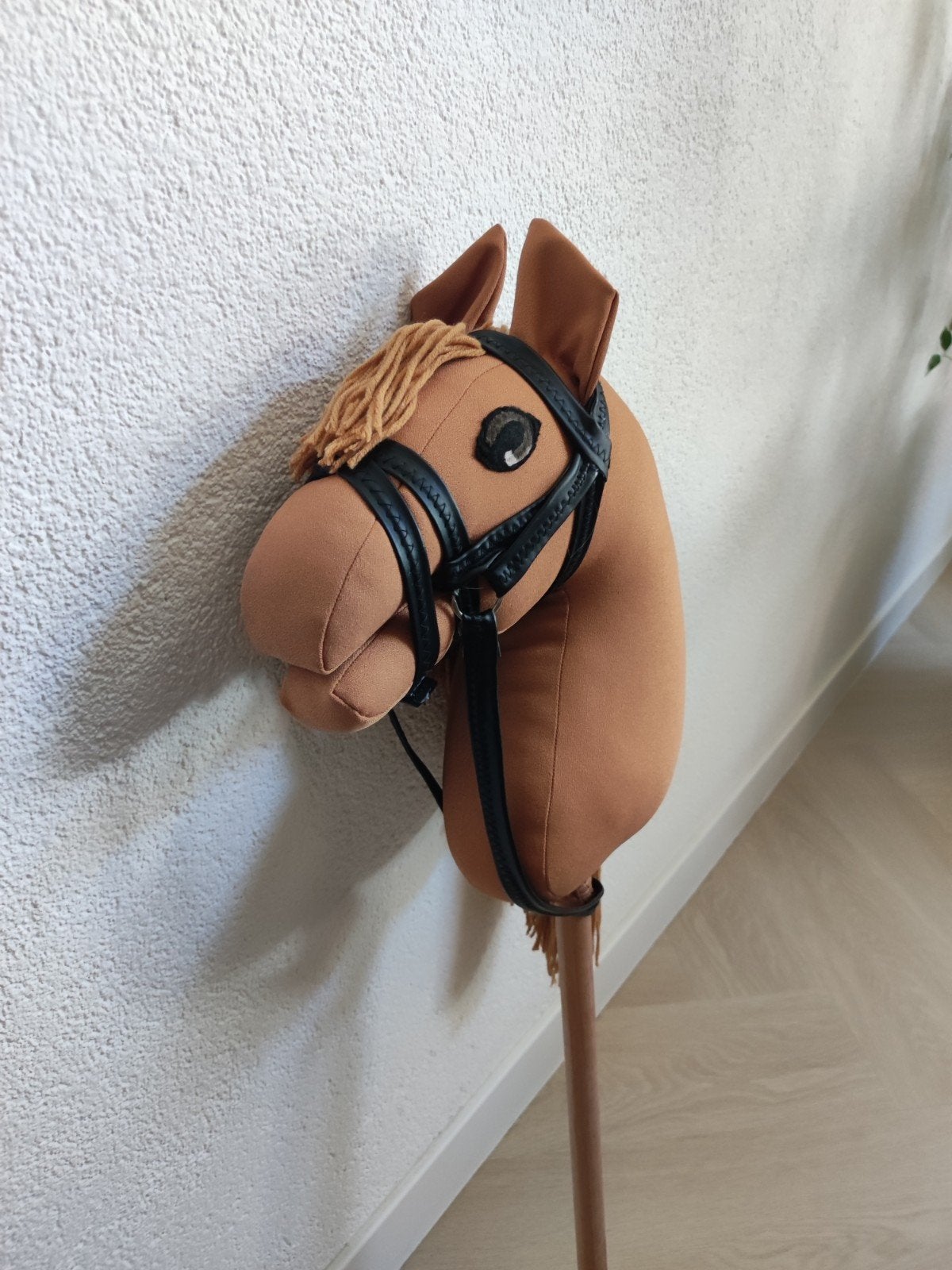 Hobbyhorse/ stokpaard bruin met hoofdstel, Ophalen of Verzenden, Nieuw, Jongen of Meisje