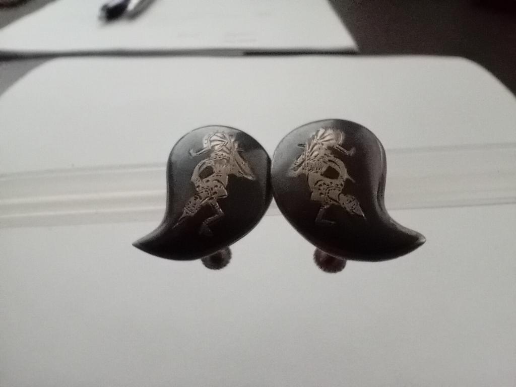 Oorbellen, Ophalen, Zo goed als nieuw, Groen, Zilver