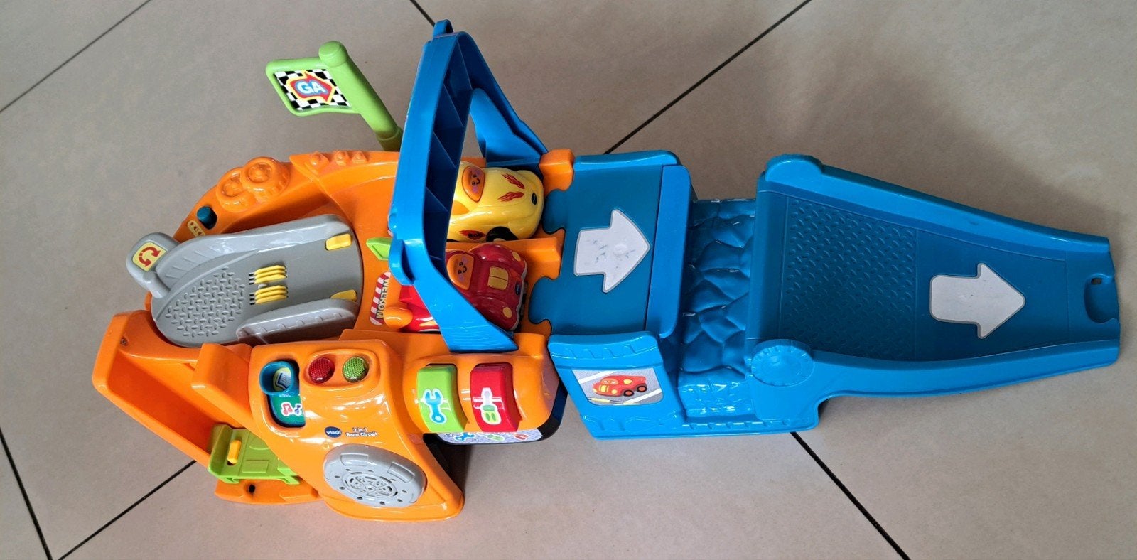 Vtech race, Ophalen of Verzenden, Gebruikt, 2 tot 4 jaar