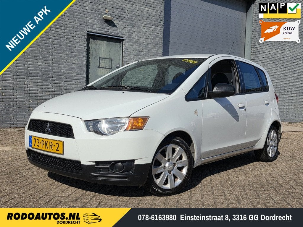 Mitsubishi Colt 1.1 Edition One 5-Drs Airco Nw APK ✅, 945 kg, Euro 5, Gebruikt, Origineel Nederlands