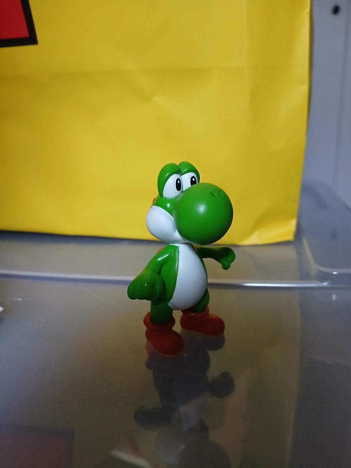 Yoshi poppetje figuur uit 2007 - Zo goed als nieuw, Ophalen of Verzenden, Zo goed als nieuw