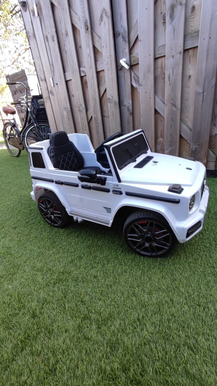 Mercedes G63 AMG elektrische kinderauto, Kinderen en Baby's, Ophalen, Gebruikt