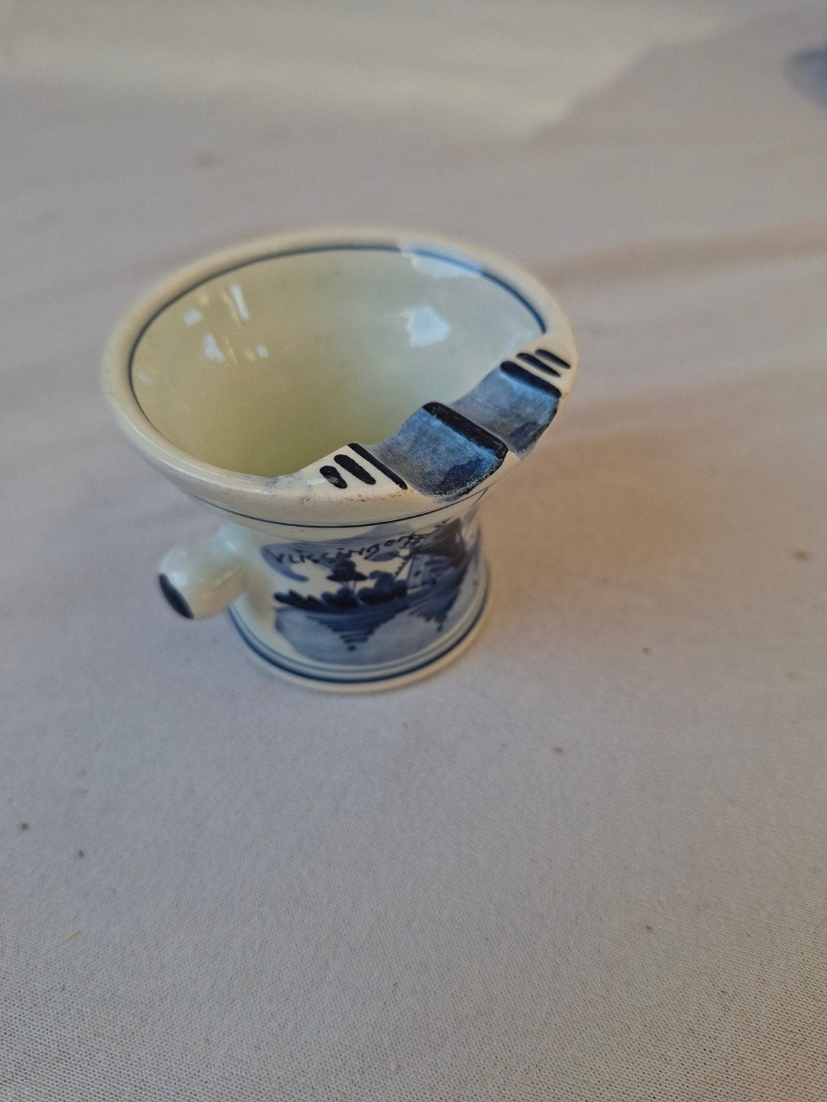 Vintage Delfts Blauw Scheerkommetje Holland, Antiek en Kunst, Ophalen