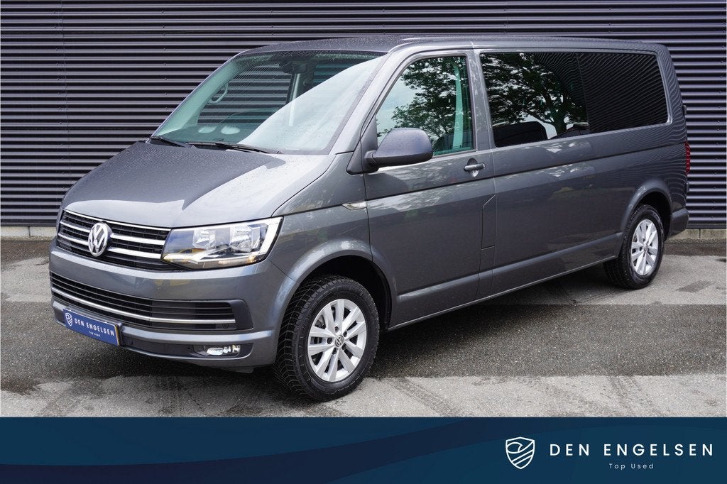 Volkswagen Transporter 140pk Automaat Dubbele cabine L2H1 Le, Euro 5, Gebruikt, Zwart, 4 cilinders