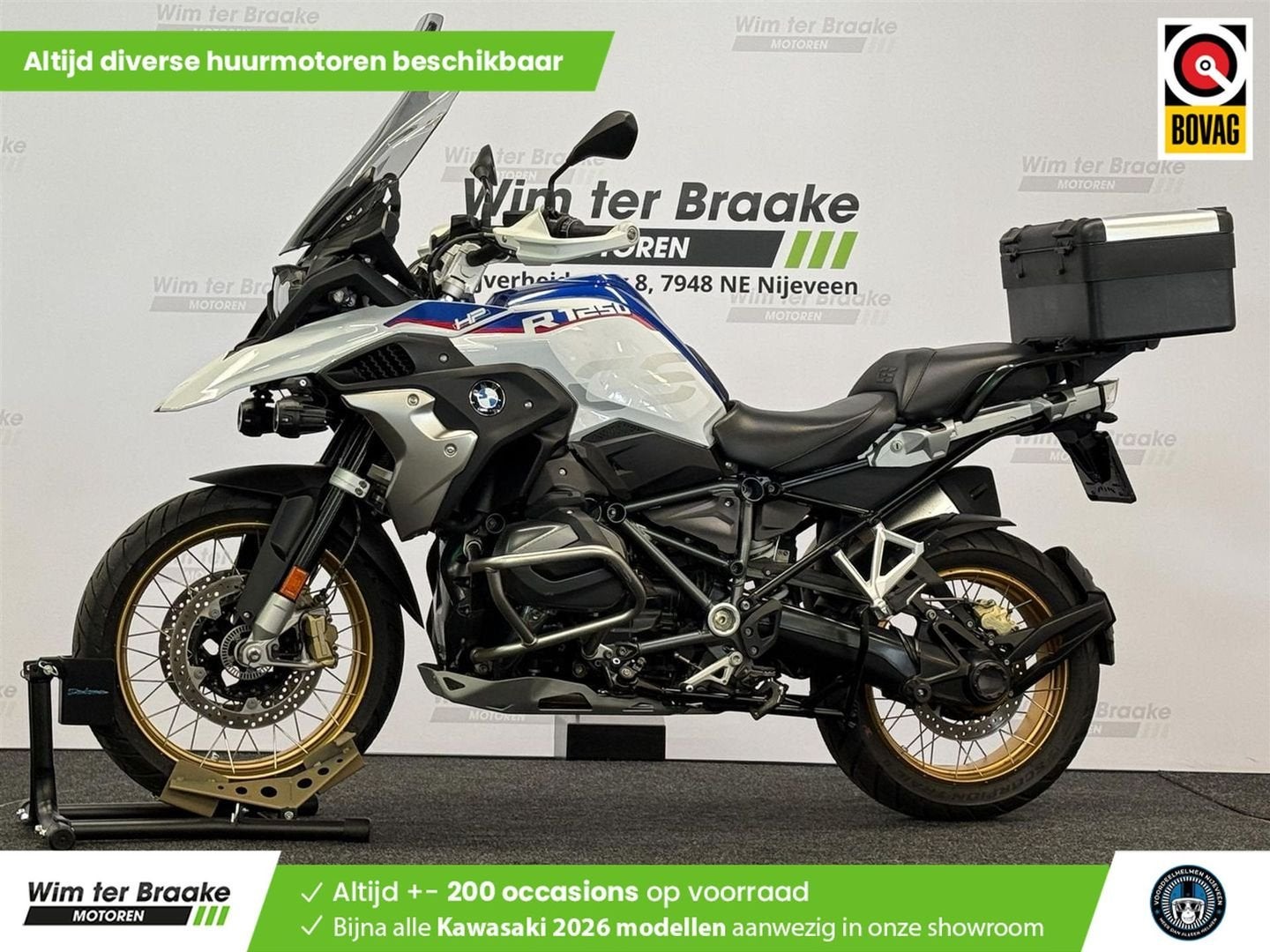 Bmw R 1250 GS ABS ASC ESA (bj 2020) 59,661 km, 2 cilinders, 1254 cc, Motorrijbewijs A, Bedrijf