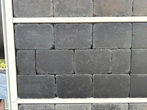 stonique trommel 20x30x5 antraciet, Nieuw, Ophalen of Verzenden, 10 m² of meer, Beton