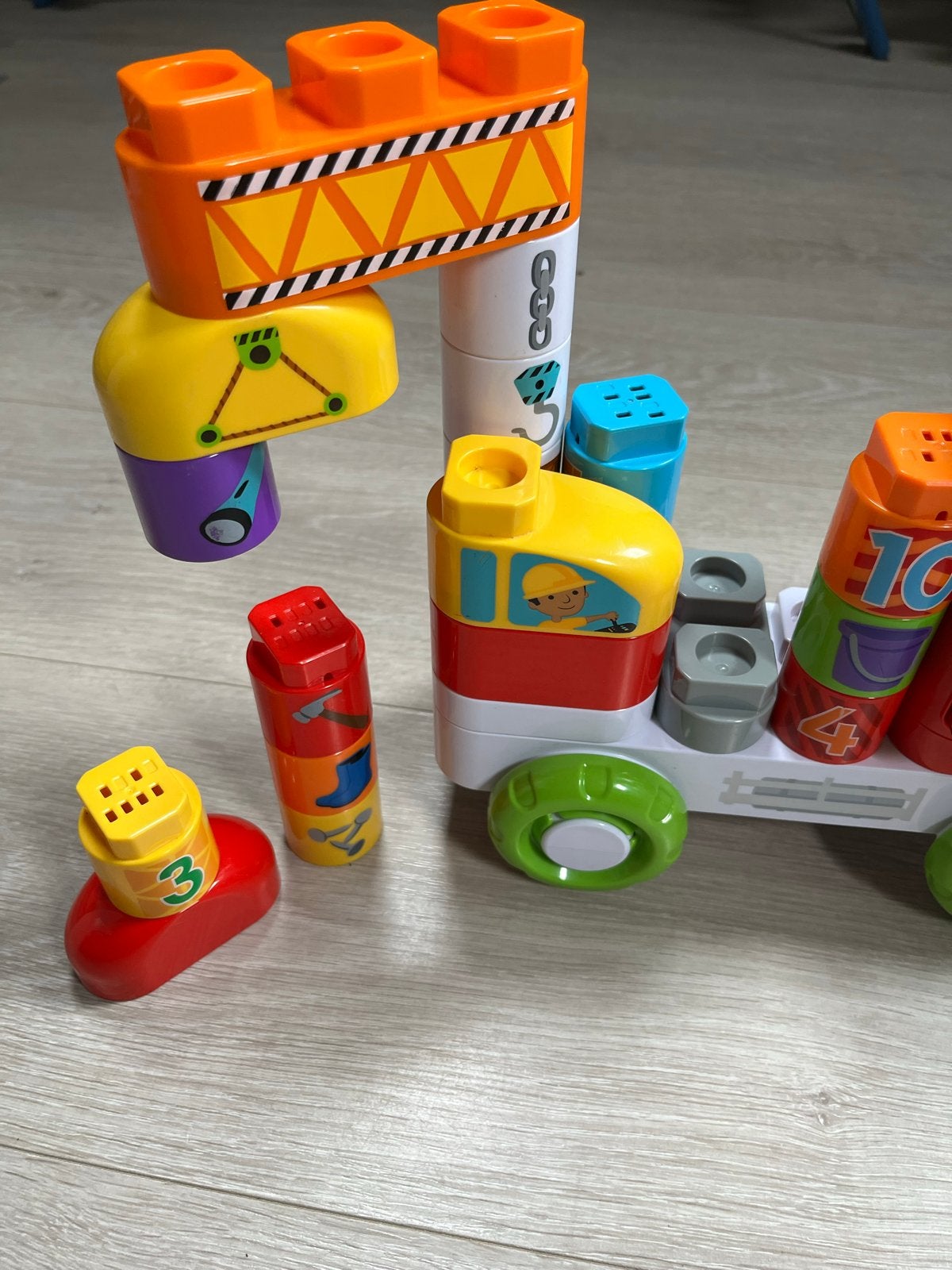VTech Bla Bla Blocks Vrachtwagen, Ophalen of Verzenden, Zo goed als nieuw