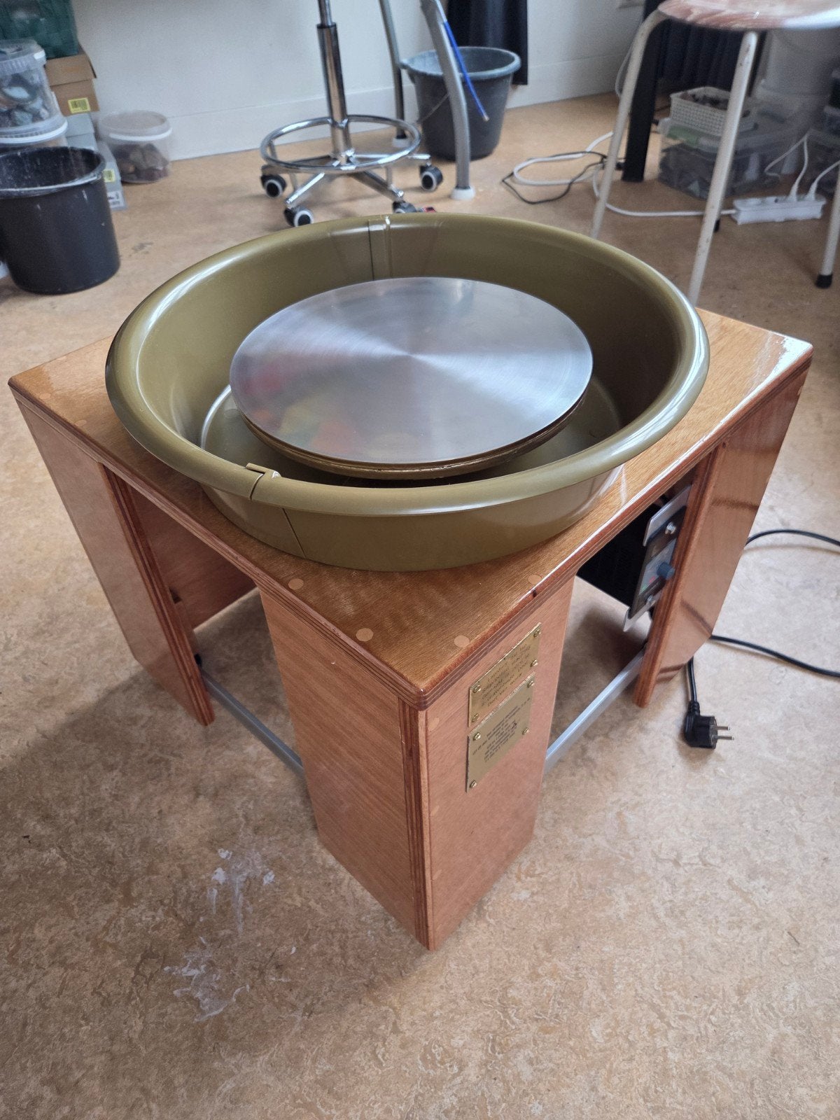 lapidary flat lap, vlak slijp/polijst machine, Lortone, Ophalen, Nieuw