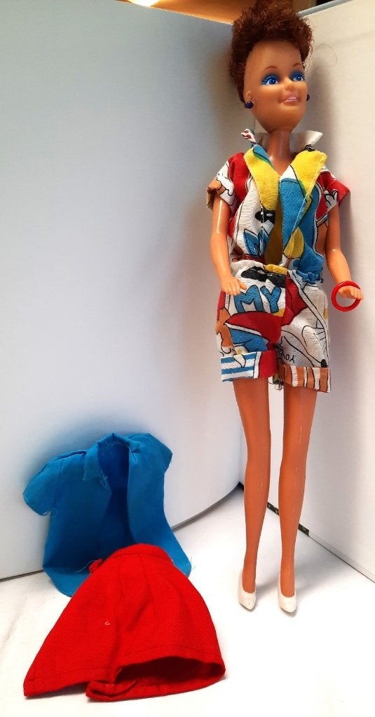 Vintage Barbie-look uit de jaren 80, Verzamelen, Verzenden, Gebruikt, Pop