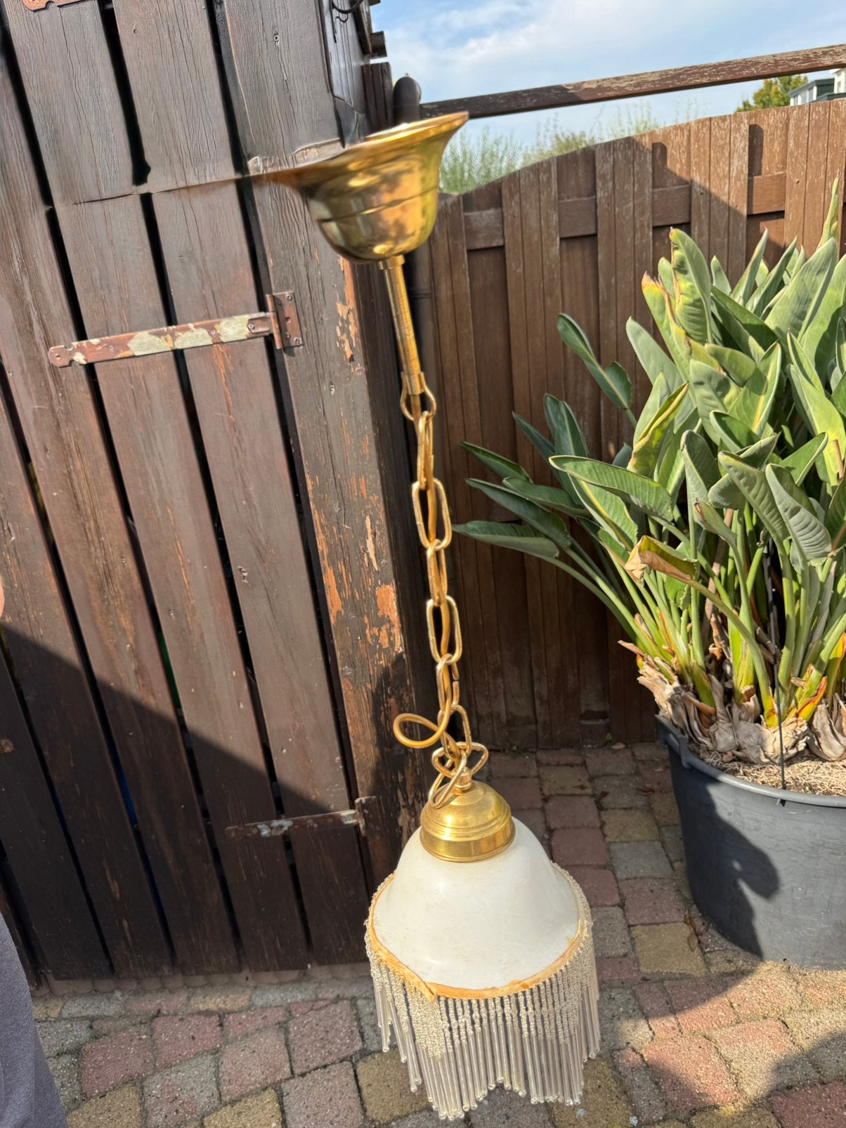 Antieke hanglamp, Antiek en Kunst, Ophalen