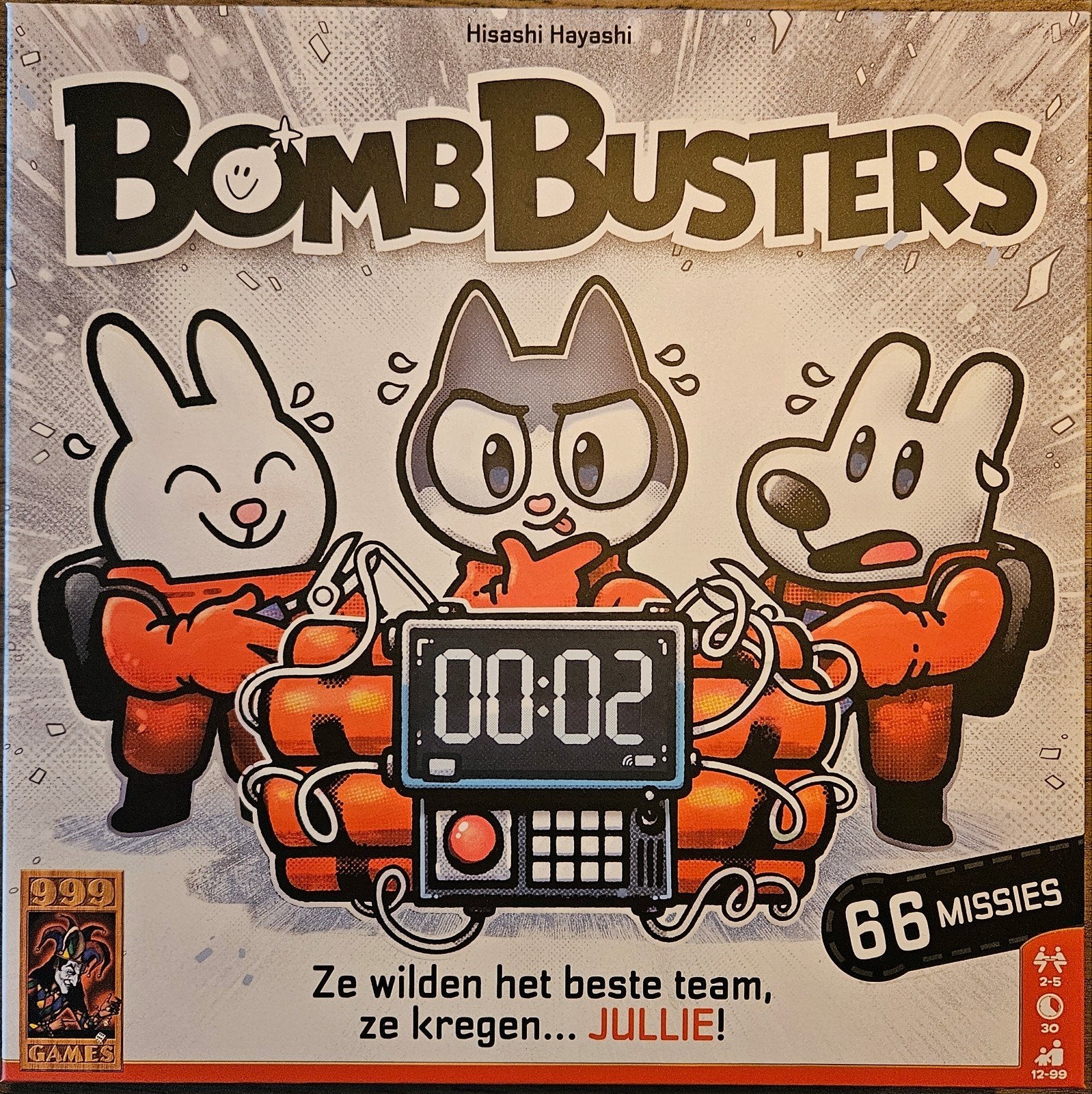 Spel Bomb Busters, Ophalen of Verzenden, Zo goed als nieuw