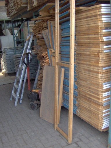 Magazijn stelling legborden 40 cm x 100 cm Lundia, Gebruikt, Niet ingevuld, Niet ingevuld, Ophalen