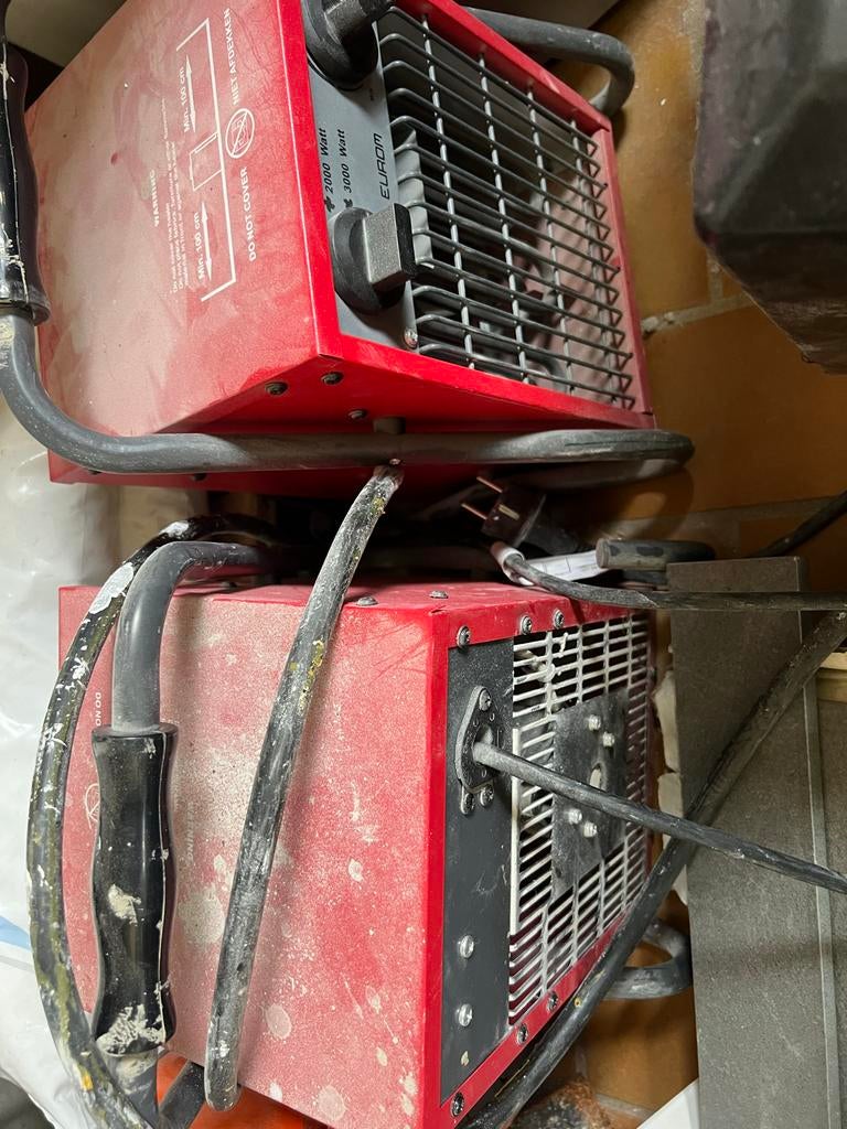 Bouwlampen, bouwkachels en te koop, Doe-het-zelf en Verbouw, Bouwverlichting, Ophalen, Gebruikt, Overige typen, Met statief