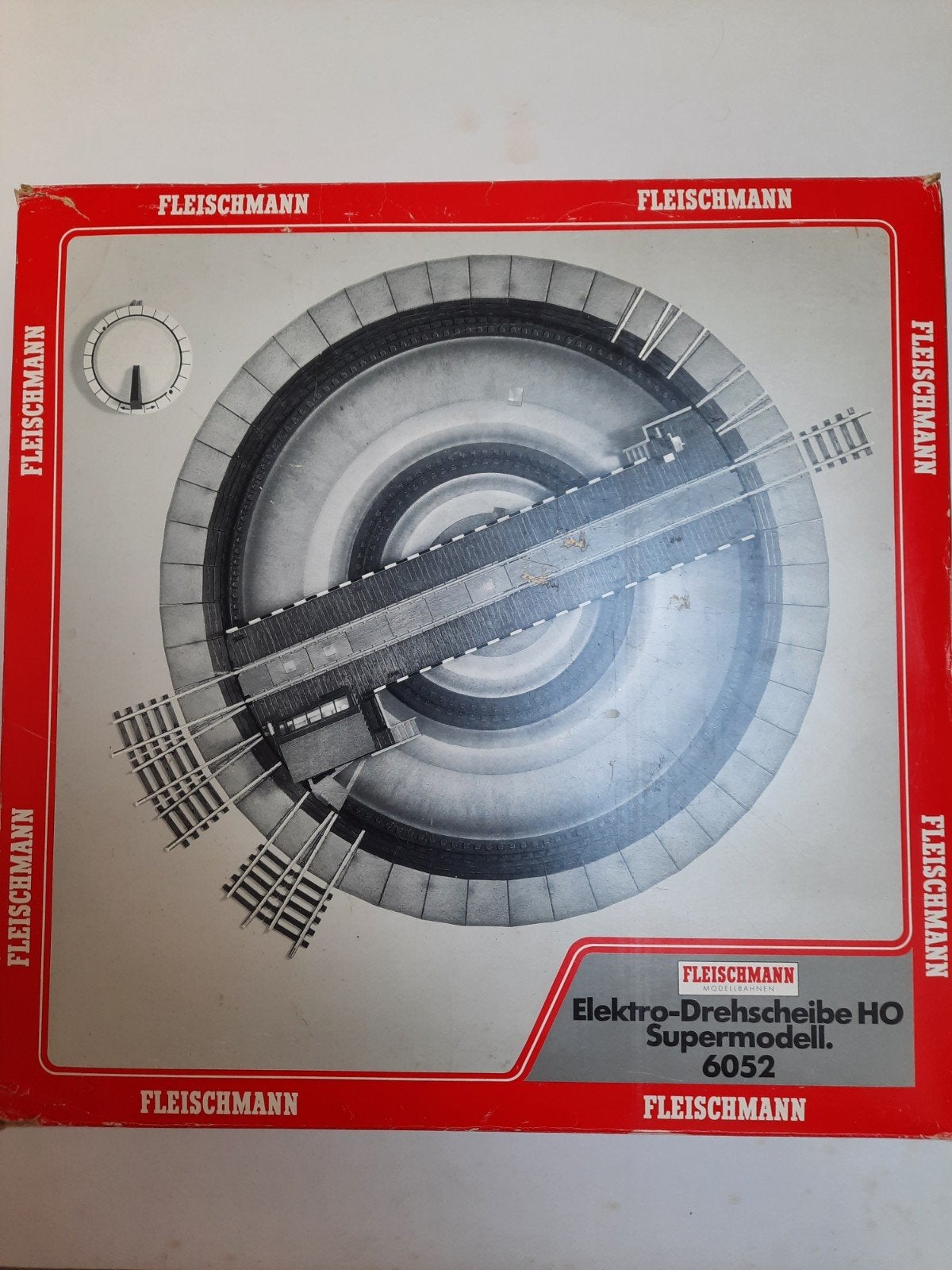 Fleischmann draaischijf 6052, Hobby en Vrije tijd, Ophalen of Verzenden, Gelijkstroom, Rails, Fleischmann