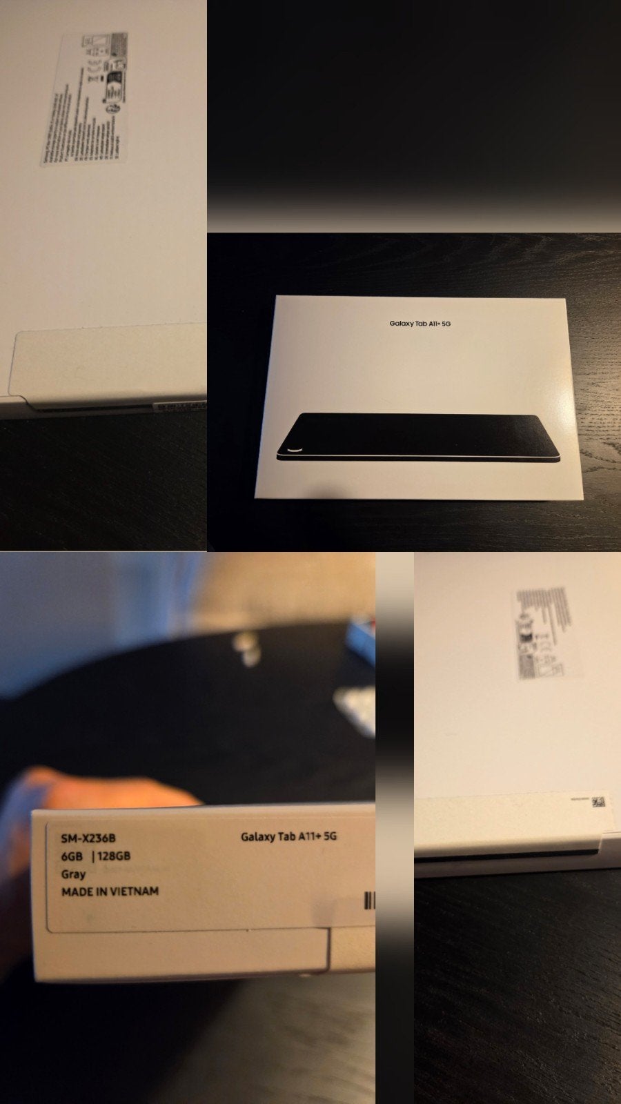 Samsung Galaxy Tab A11+ 5G (SM-X236B) 128GB Grijs, Computers en Software, Nieuw, Samsung, 128 GB, Wi-Fi en Mobiel internet