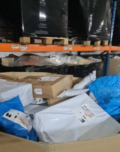 10 groothandel restpartij kleding handel retour pallet, Ophalen, Nieuw