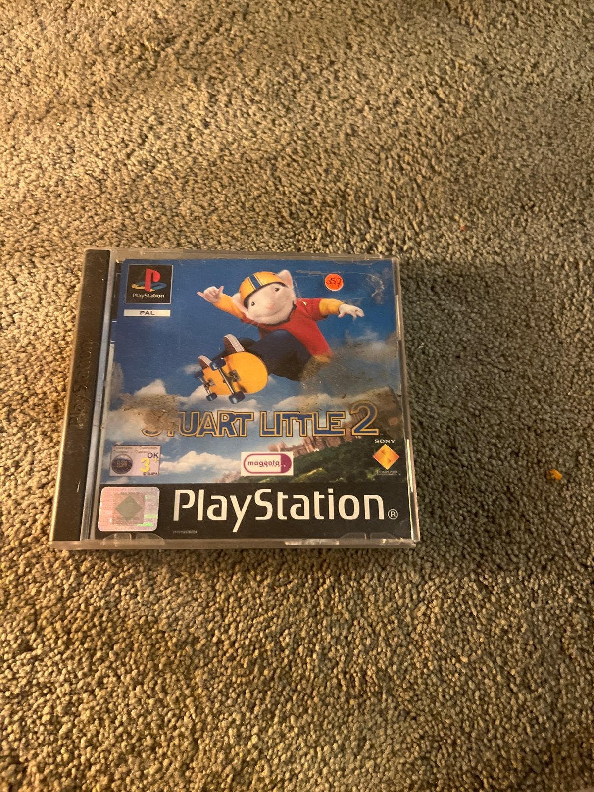 Stuart Little 2 PlayStation 1 (PS1) Game, Spelcomputers en Games, Games | Sony PlayStation 1, Avontuur en Actie, Gebruikt, 1 speler