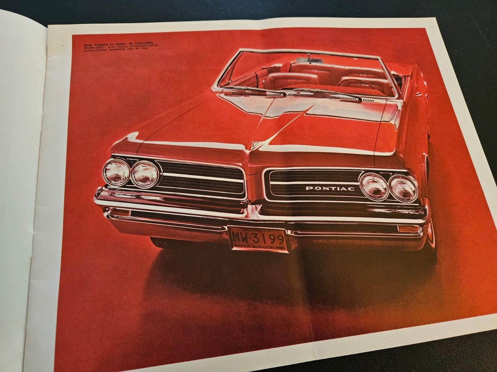 Brochure Pontiac 1964, Ophalen of Verzenden, Zo goed als nieuw, Overige merken