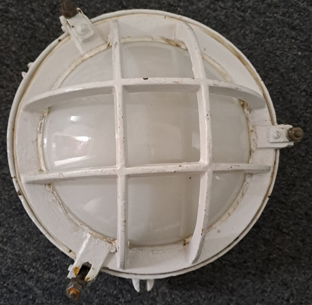ijzeren scheepslamp, Ophalen of Verzenden