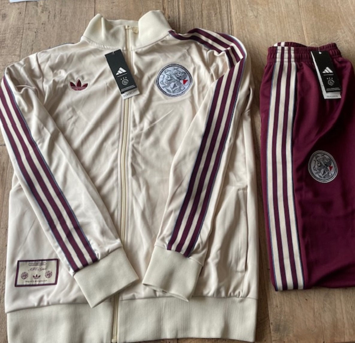 Ajax terrace icon trainingspak, Maat M, Ophalen of Verzenden, Nieuw, Trainingspak