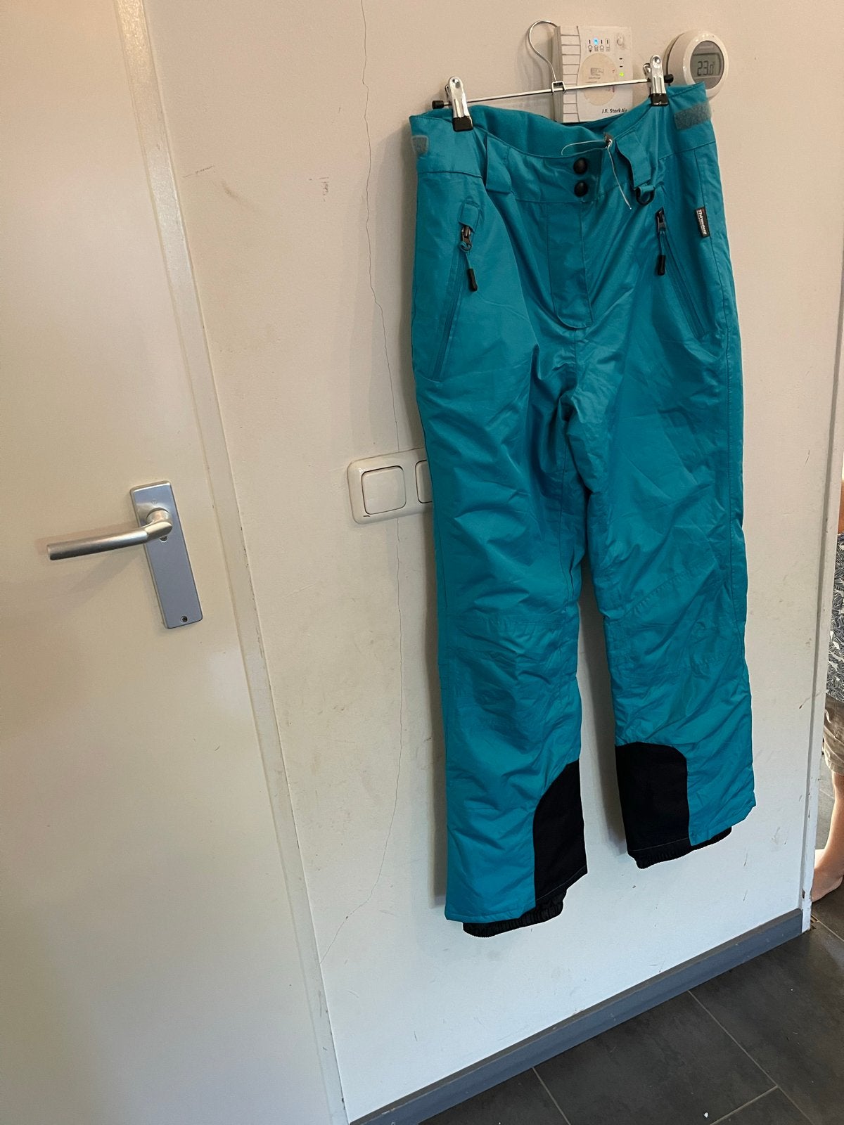 Nieuwe turquoise skibroek - Maat 38/40 (M), Ophalen of Verzenden, Nieuw, Maat 38/40 (M), Broek