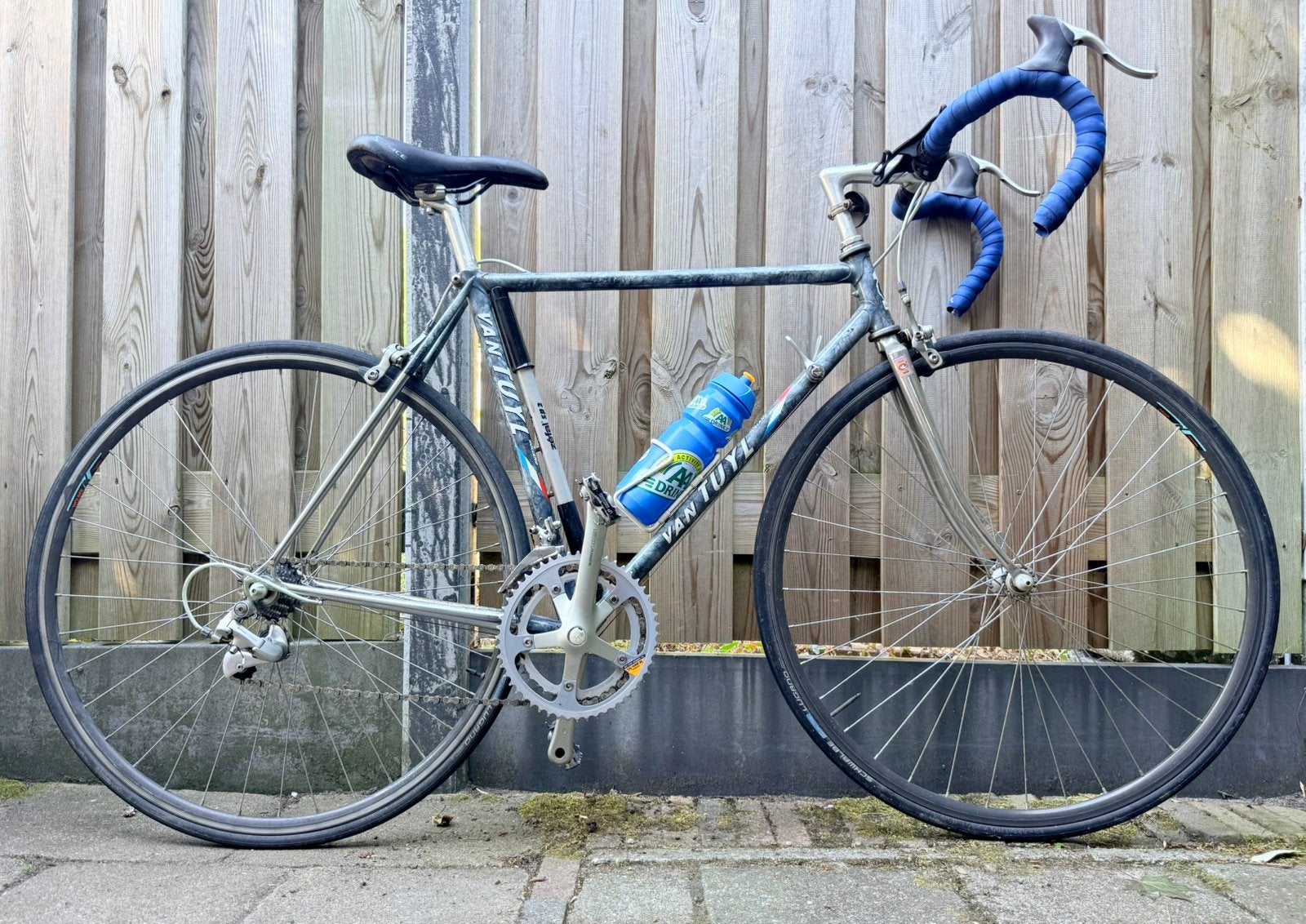 Vintage Van Tuyl racefiets frame 52 cm, 28 inch, Gebruikt, Velgrem, 49 tot 53 cm